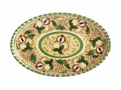 Ceramica Salerno Oval Platter 40x26cm Peaches