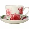 Katherine Castle Floriade Breakfast Cup & Saucer 480ML Roses Gift Boxed -Dinnerware shop jy0032