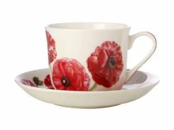 Katherine Castle Floriade Breakfast Cup & Saucer 480ML Ranunculus Gift Boxed -Dinnerware shop jy0035 2