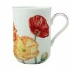 Katherine Castle Floriade Mug 350ML Poppies Gift Boxed -Dinnerware shop jy0039