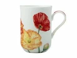 Katherine Castle Floriade Mug 350ML Poppies Gift Boxed -Dinnerware shop jy0039 2