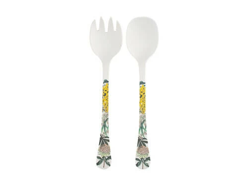 The Blck Pen Golden Summer Bamboo Salad Servers 23.5cm 3 The Blck Pen Golden Summer Bamboo Salad Servers 23.5cm
