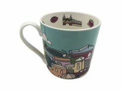 Megan McKean Cities Mug 430ML Melbourne Gift Boxed -Dinnerware shop kl0032 2f