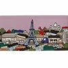 Megan McKean Cities Rectangular Plate 25x12cm Paris Gift Boxed -Dinnerware shop kl0044