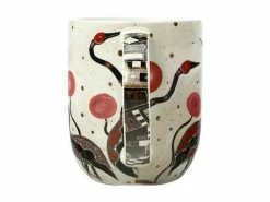 Melanie Hava Jugaig-Bana-Wabu Mug 440ML Brolgas Gift Boxed -Dinnerware shop kl0050 2f