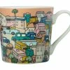 Megan McKean Cities Mug 430ML Los Angeles Gift Boxed -Dinnerware shop kl0150