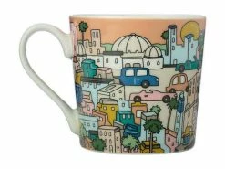 Megan McKean Cities Mug 430ML Los Angeles Gift Boxed -Dinnerware shop kl0150 1f 2