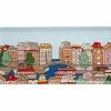 Megan McKean Cities Rectangle Plate 25x12cm Amsterdam Gift Boxed -Dinnerware shop kl0153