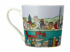 Megan McKean Cities Mug 430ML Hong Kong Gift Boxed -Dinnerware shop kl0156 1f 2