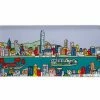 Megan McKean Cities Rectangle Plate 25x12cm Hong Kong Gift Boxed 2 Megan McKean Cities Rectangle Plate 25x12cm Hong Kong Gift Boxed -Dinnerware shop kl0157