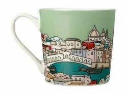 Megan McKean Cities Mug 430ML Venice Gift Boxed -Dinnerware shop kl0158 1f 2
