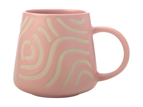 Squiggle Mug 420ML Musk 3 Squiggle Mug 420ML Musk