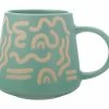 Squiggle Mug 420ML Mint -Dinnerware shop kl0219