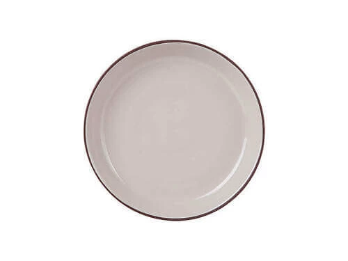 Sienna Deep Plate 19x3cm Taupe 4 Sienna Deep Plate 19x3cm Taupe - Image 2