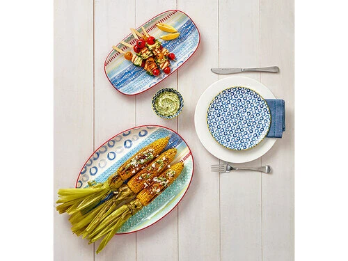 Laguna Plate 20cm Ocean Blue 4 Laguna Plate 20cm Ocean Blue - Image 2