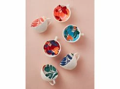 Andalusia Jumbo Mug 540ML Fruit Cyan -Dinnerware shop maxwell williams andalusia jumbo mugs