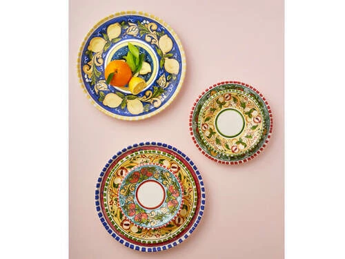 Ceramica Salerno Round Platter 36cm Lemons 4 Ceramica Salerno Round Platter 36cm Lemons - Image 2