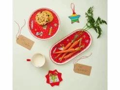 Donna Sharam Wonderland Oblong Platter 30x15cm Red Gift Boxed -Dinnerware shop maxwell williams donna sharam wonderland 3