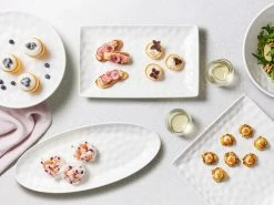 Gravity Square Platter 35cm White Gift Boxed -Dinnerware shop maxwell williams gravity white group 01 800x600