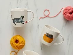 Marc Martin Feline Friends Mug 400ML Perfect Fit Cat Gift Boxed -Dinnerware shop maxwell williams marc martin ff 03 800x600