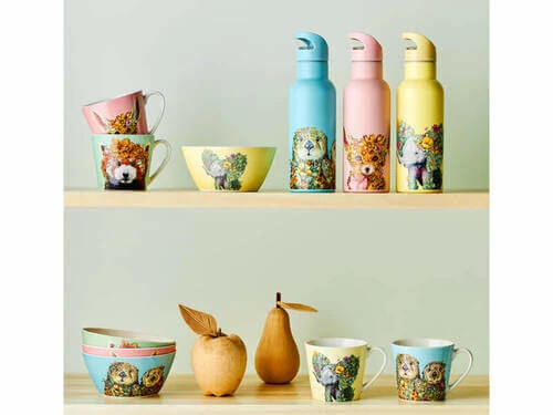 Marini Ferlazzo Wild Planet Mug 370ML Fennec Fox Gift Boxed 4 Marini Ferlazzo Wild Planet Mug 370ML Fennec Fox Gift Boxed - Image 2