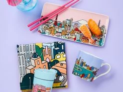 Megan McKean Cities Mug 430ML Los Angeles Gift Boxed -Dinnerware shop maxwell williams megan mckean cities 01 sep28 1 6