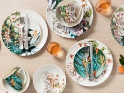 The Blck Pen Night Garden Coupe Mug 420ML Flower -Dinnerware shop maxwell williams night garden dinnerware 01 800x600