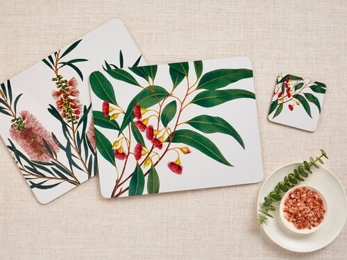 Royal Botanic Gardens Cork Back Placemat 34x26.5cm Set Of 4 Gift Boxed 4 Royal Botanic Gardens Cork Back Placemat 34x26.5cm Set Of 4 Gift Boxed - Image 2
