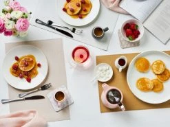 Table Accents Leather Look Alligator Placemat 43x30cm Tan -Dinnerware shop maxwell williams table accents 3