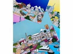 Megan McKean Cities Reversible Placemat 6pc Gift Pack 7 Megan McKean Cities Reversible Placemat 6pc Gift Pack -Dinnerware shop megan mckean cities placemats