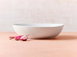 Arc Oval Serving Bowl 32x27cm White Gift Boxed 7 Arc Oval Serving Bowl 32x27cm White Gift Boxed -Dinnerware shop ss22 website maxwell williams arc white bowl 32cm 6