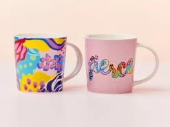 Kasey Rainbow Be Fierce Mug Set Of 2 380ML Fierce Gift Boxed -Dinnerware shop ss22 website maxwell williams kaseyrainbow befierce mugs fierce