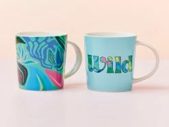 Kasey Rainbow Be Fierce Mug Set Of 2 380ML Wild Gift Boxed -Dinnerware shop ss22 website maxwell williams kaseyrainbow befierce mugs wild