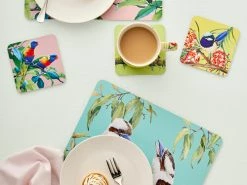 Katherine Castle Bird Talk Cork Back Coaster 10.5cm Set Of 4 Assorted Gift Boxed 7 Katherine Castle Bird Talk Cork Back Coaster 10.5cm Set Of 4 Assorted Gift Boxed -Dinnerware shop ss22 website maxwell williams katherinecaste birdtalk 1 1