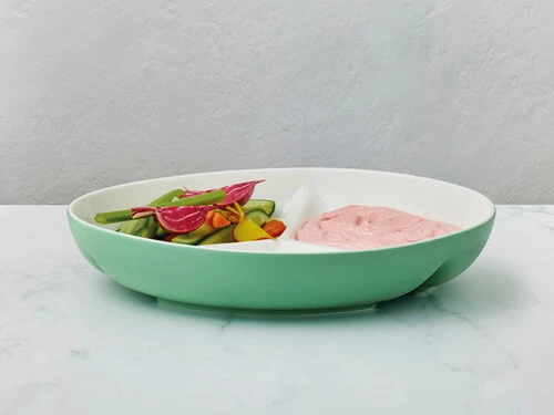 Mezze Divided Platter 32cm Lily Gift Boxed 4 Mezze Divided Platter 32cm Lily Gift Boxed - Image 2