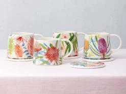 Royal Botanic Gardens Native Blooms Mug 350ML Banksia 7 Royal Botanic Gardens Native Blooms Mug 350ML Banksia -Dinnerware shop ss22 website maxwell williams rbgv nativeblooms mugs 1
